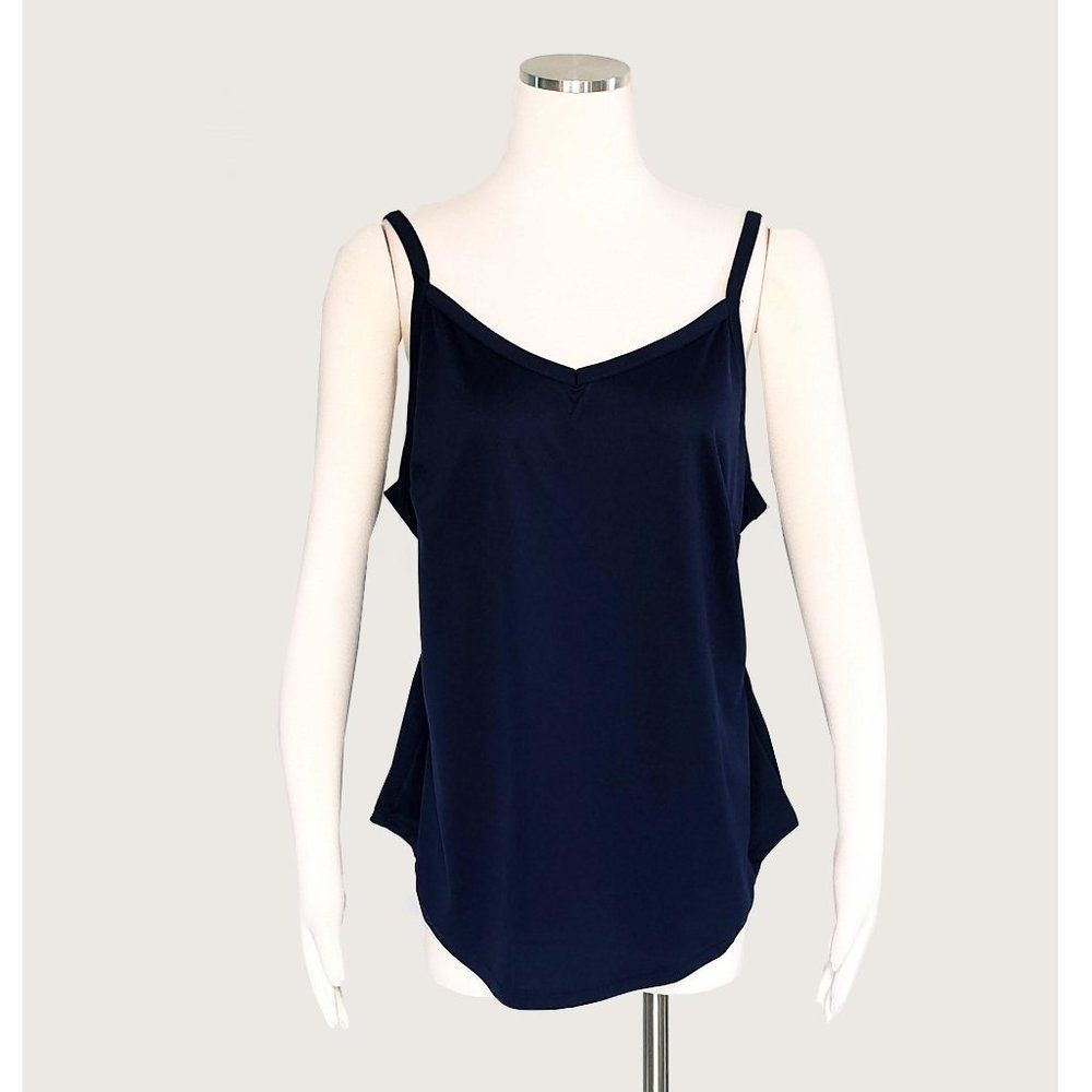INC International Concepts Navy Cami NWOT
